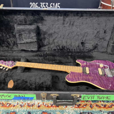 Music Man Brad Whitford’s Gift From Eddie Van Halen, Aerosmith, EVH (#127) 1991 Purple image 9