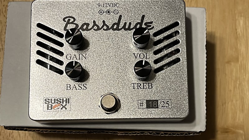 Sushi Box FX Bassdude 2024 - Silver | Reverb