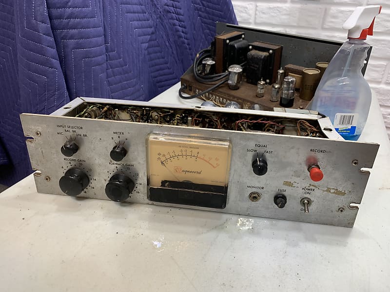 Magnecord M90 tube preamp recording amp mic pre Reverb