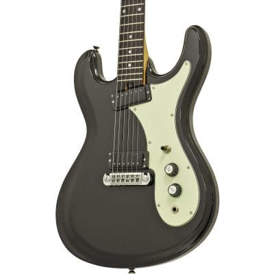 Aria Retro Classic Electric Guitar BK (Black) DM 206 BK image 2