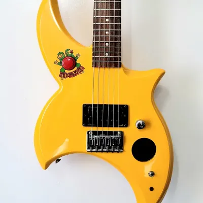 Rare Fernandes GM Jr Mad Soldiers Yellow | Reverb