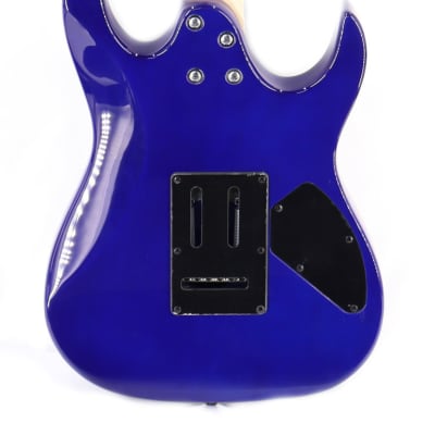 Ibanez GIO GRX70QAL Lefty Electric Guitar - Transparent Blue Burst image 4
