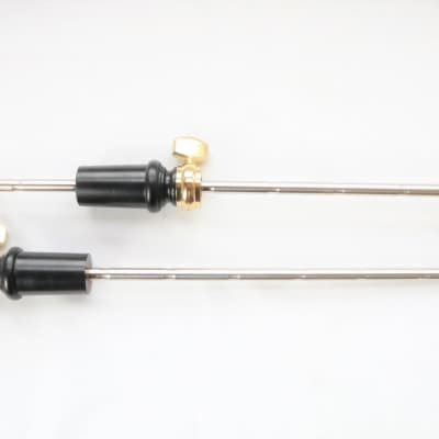 Concord  Deluxe Double Bass Endpin - Ebony plug, w/ big Pear-Shaped Rubber Tip image 3