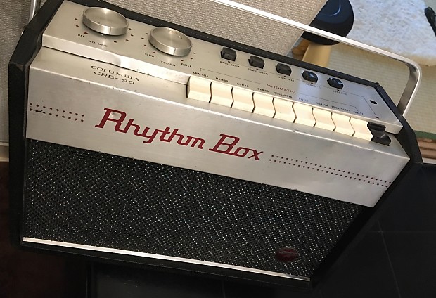 1972 Columbia CRB-90 Rhythm Box - Analog Drum Machine (DENON) Rare!