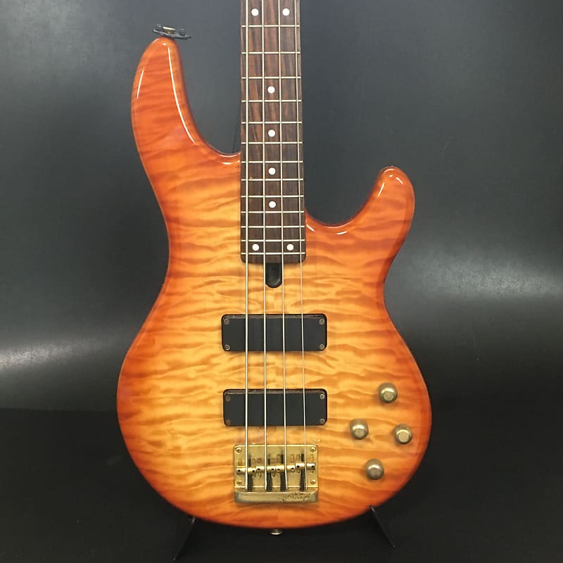 Yamaha BB-G4A Active Pickups / Amber Burst / Late 90's