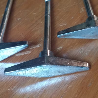 6 Pearl Vintage Bass Drum T Rods Tension Rods 70s 80s 90s image 10