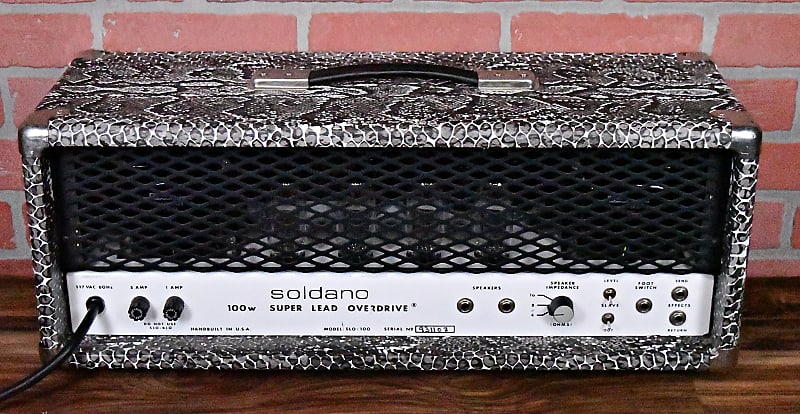 Soldano Vintage 1993 SLO - Super Lead Overdrive 100 w Head w Soldano Vintage 1993 SLO - Super Lead Overdrive 100 w Head w