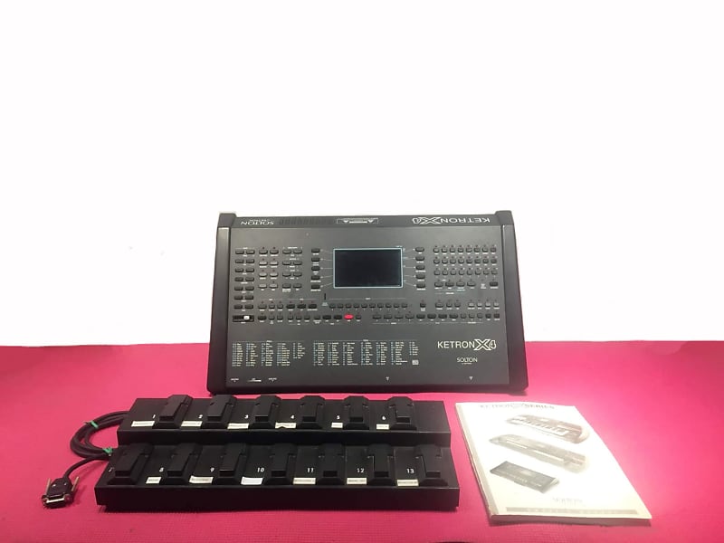 Ketron Solton X4 Synthesizer Module + FS13 Foot Switch Board Reverb