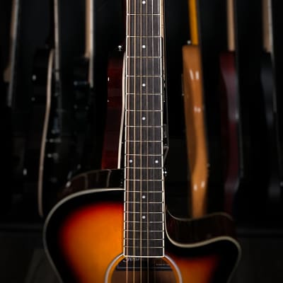 Ibanez AEG7VSH Acoustic/Electric Guitar - Transparent Vintage Sunburst image 3