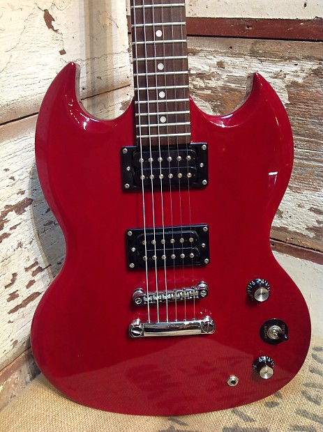 Epiphone special shop sg model red