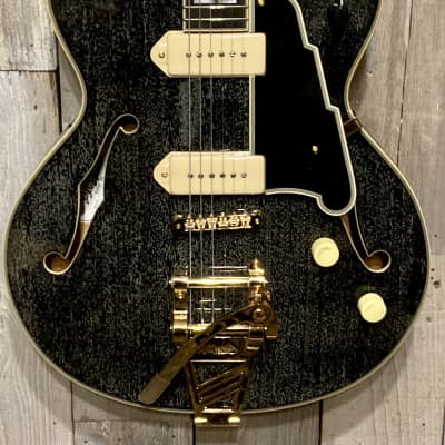 New D'Angelico Excel 59 Black Dog, Amazing Full Hollow-Body, Support Small Biz And Buy Here! image 4