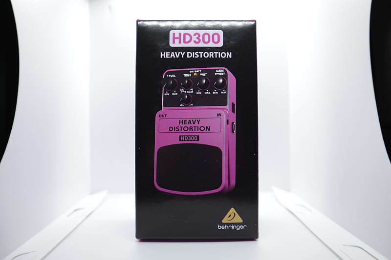 Behringer HD300 Heavy Distortion Pedal image 1
