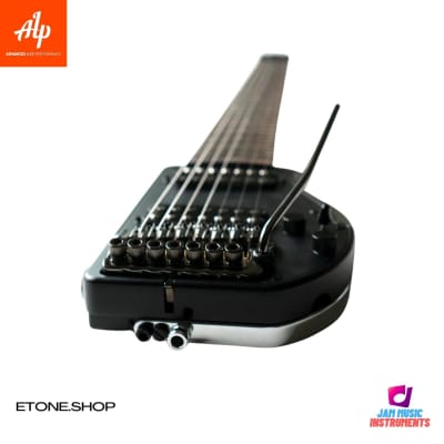 ALP  AD7-201 7-String Electric Guitar Headless Folding Body Travel Guitar image 8