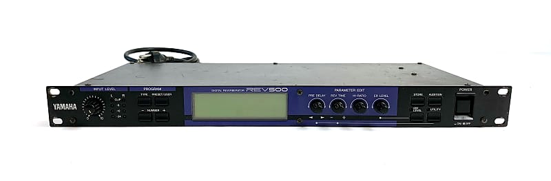 Yamaha REV500 デジタルリバーブ YAMAHA REV500 Digital Reverberator Reverb Effect Processor