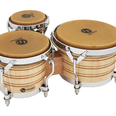 LP Generation II Bongos - Natural/Chrome | Reverb