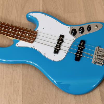 2019 Fender Hybrid 60s Jazz Bass California Blue, Mint Condition w/ USA Pickups, Japan MIJ image 9
