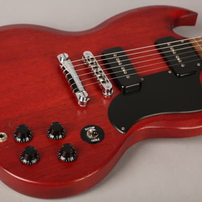 Gibson SG Special '60s Tribute P90 - 2011 - Worn Vintage Cherry image 14