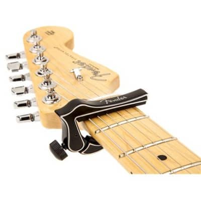 Genuine Fender Dragon Acoustic or Electric 6-String Guitar Capo - BLACK image 8