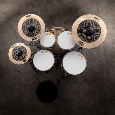 MEINL CCDU141620 Classics Custom Dual Complete Cymbal Beckenset 14-16-20, dark/brilliant image 7