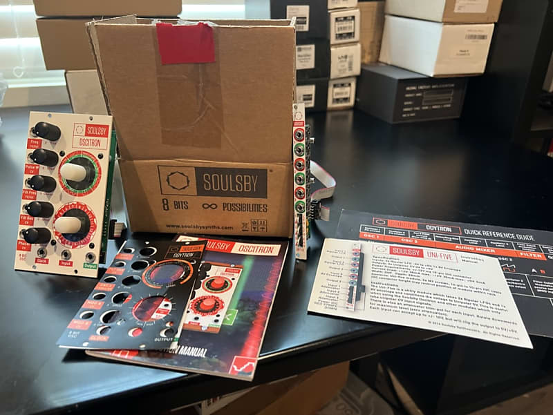 Soulsby Synths Oscitron w/ Box Reverb