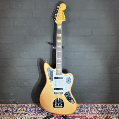 + Video Fender 1966 Jaguar Candy Copper Metallic Big Block Neck & Binding Guitarsmith Custom Guitar for sale