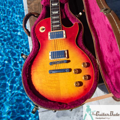 2000 Gibson Les Paul Standard - Heritage Cherry Sunburst - Yamano - w Original Hard Case image 3