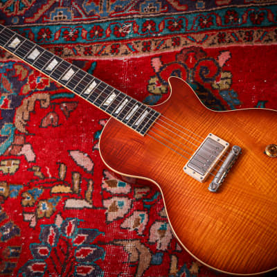GIBSON USA Custom Shop 58' R8 Les Paul Standard *Hand Picked Top "Iced Tea Burst + Rosewood" (2011) image 4