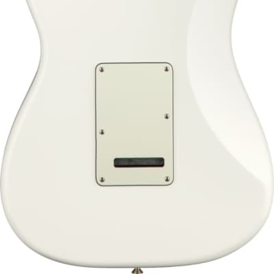Fender Player Stratocaster Electric Guitar Pau Ferro Fingerboard Polar White image 3