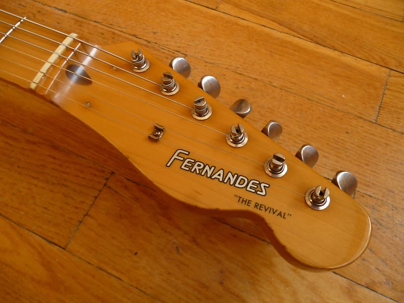 Vintage Fernandes The Revival RTE Custom Telecaster MIJ 1989
