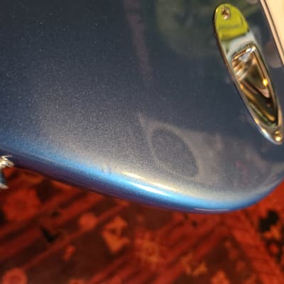 2007 Fender Greg Fessler Master built 63 Stratocaster NOS  - Lake Placid Blue image 7