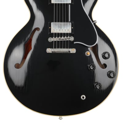 Gibson Custom 1959 ES-335 Reissue Semi-hollow Electric Guitar - Murphy Lab Ultra Light Aged Ebony