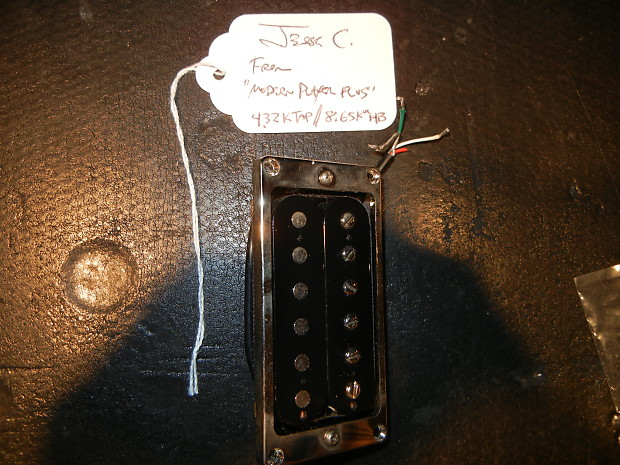 Fender Modern Player Plus Tele HB Pickup Black / Chrome Metal Bezel image 1