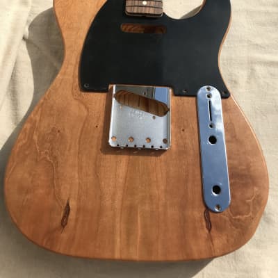 Slow Train Guitars solidbody chambered Telecaster®-style book-matched cherry on two-piece pine 2022 image 12