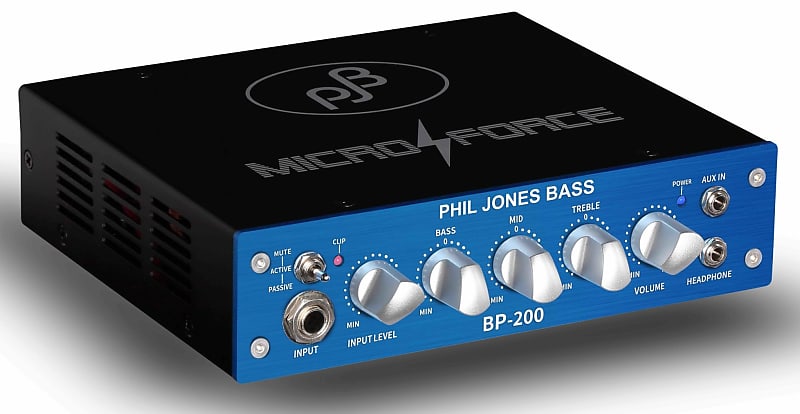 Phil Jones Bass PJB BP-200 Electric Bass Guitar Amplifier Amp Head image 1