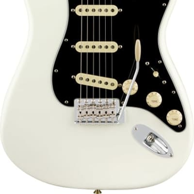 Fender American Performer Stratocaster Electric Guitar Rosewood FB, Arctic White image 9