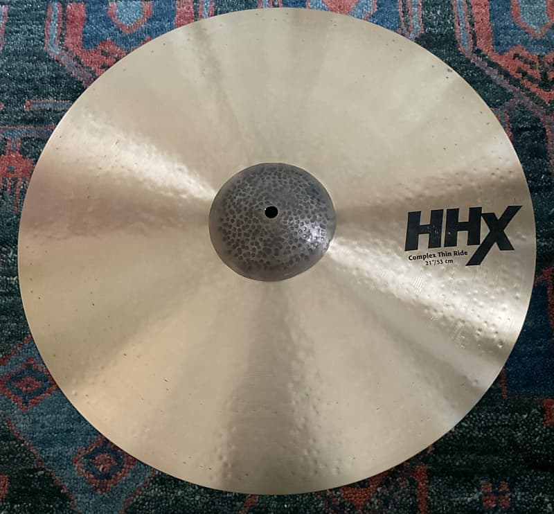 Sabian hhx complex thin deals ride 21