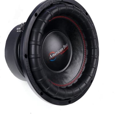 American Bass 12 400 oz Magnet 4 Voice Coil Dual 1 Ohm