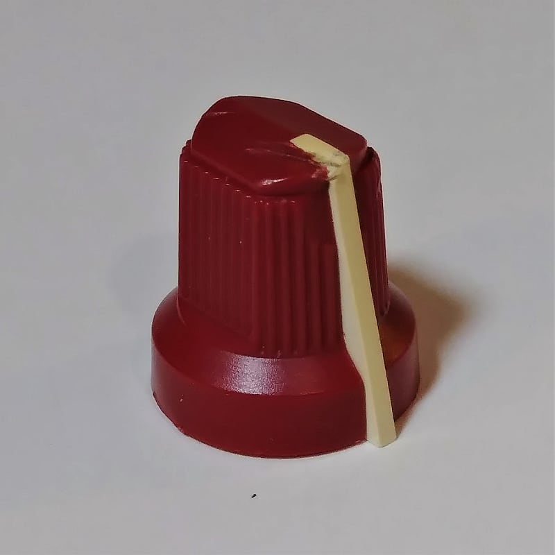 Fender Pointer Knob Red Reverb