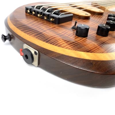 R, Hyde Zeal 5-string Bass Natural Redwood image 23