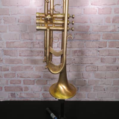 Getzen Genesis 2008 Unlacquered Pro Trumpet w/ Original Hard Shell Case image 1