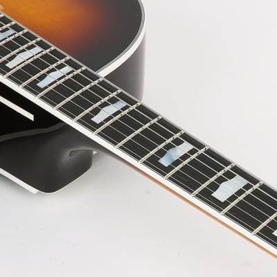 Fujigen Masterfield Archtop Hollow Body Electric Guitar MFA-FP Sunburst image 5