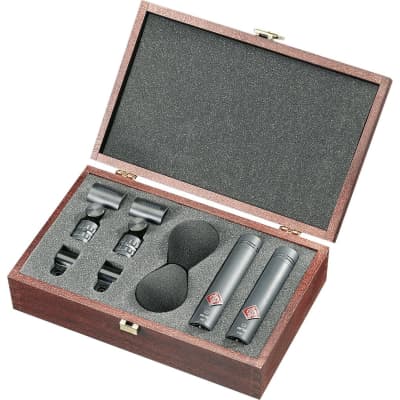 Neumann KM 184 Small Diaphragm Cardioid Condenser Microphone Matched Stereo Pair image 2