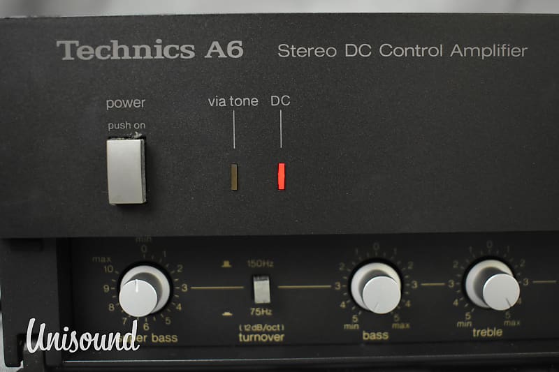 Technics SU- A6 stereo DC control amplifier in very good Technics SU- A6 stereo DC control amplifier in very good