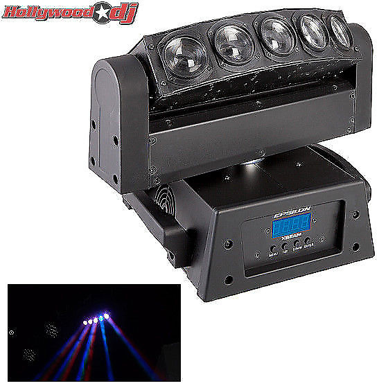 JMAZ Lighting Versa Flex Bar Lighting FX Bar w/ Dual Moving Head