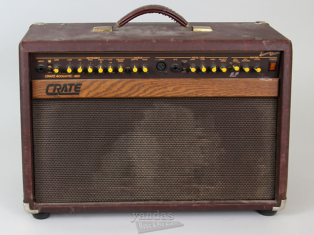 Crate acoustic guitar amp on sale
