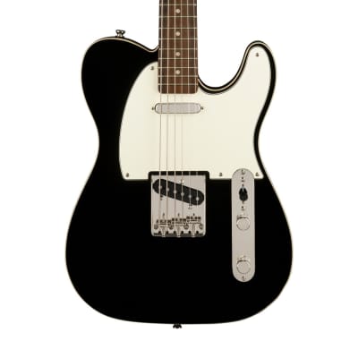 Squier Classic Vibe Baritone Custom Telecaster Electric Guitar, Black image 3