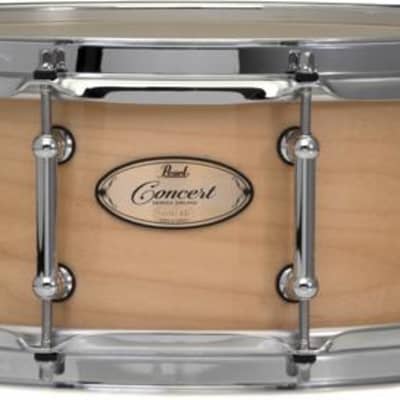 Pearl Concert Snare Drum - 5.5-inch x 14-inch - Natural Maple image 1