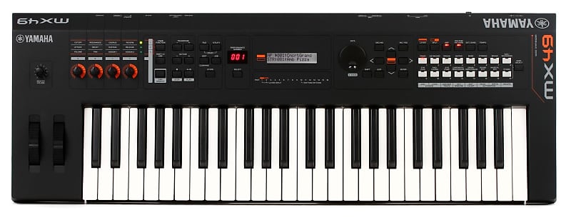 Yamaha MX49 Synthesizer/Controller  - Black image 1