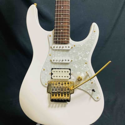 Fernandes LA-80kk（ DIMARZIO TRUE VELVET） Fernandes LA 80KK Ken Signature Model White 90s Electric