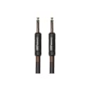Roland RIC-B10 | 120 Inch Low Capacitance Straight 1/4 Inch Jack Black Series Heavy Duty Instrument Cable